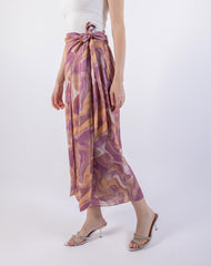 Marble Multicolored Skirt\تنورة رخامية متعددة الألوان