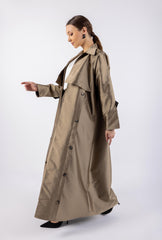 Trench Coat Style Abaya