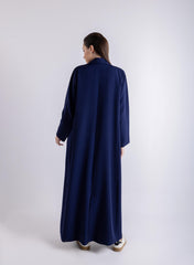 2465008-Urban Blazer Cut Abaya Attached Shirt