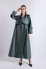 Trench Coat Style Abaya