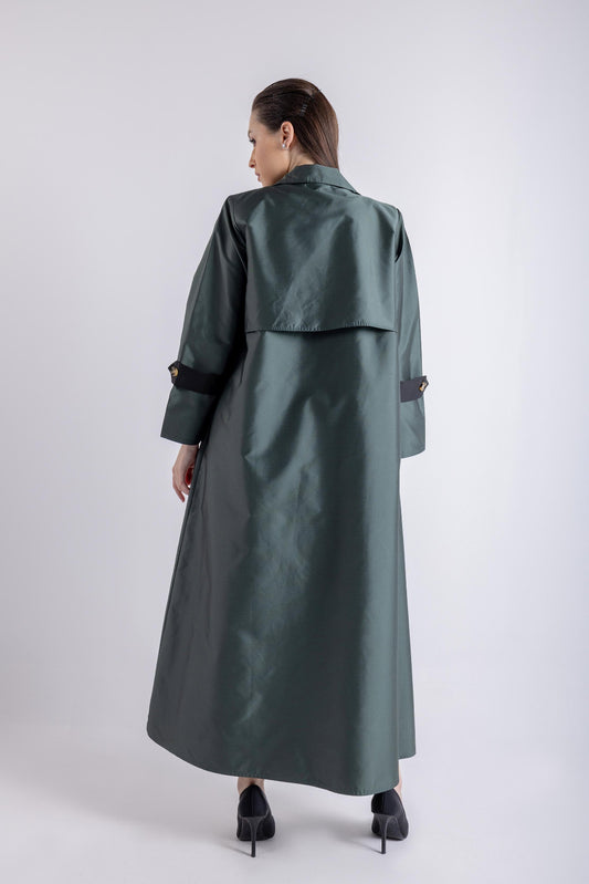 Trench Coat Style Abaya