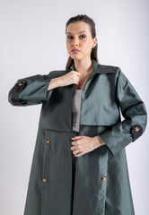 Trench Coat Style Abaya