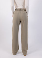 Formal Solid Straight Leg Trouser\نب ةداس يمسر ةصقب ة