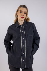 Denim With Embellishments Shirt