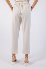 Studded Slim Fit Formal Trousers