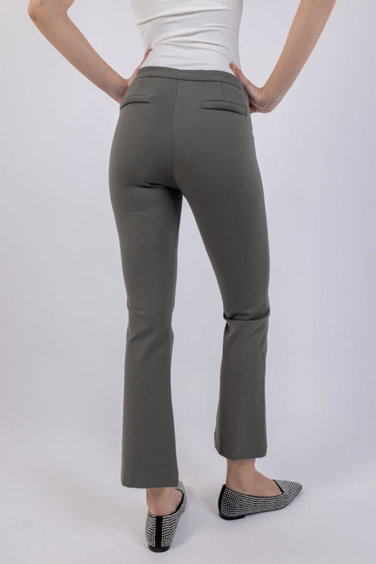 Formal Solid Straight Leg Trouser\ب ةداس يمسر ةصقب ة