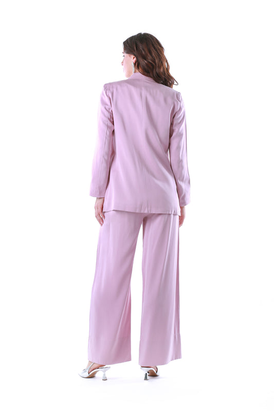 2304204-Wide Leg Pants with Pockets and Zip Closure