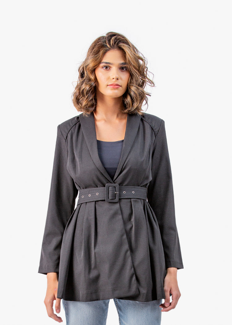 2233028- Belted Coat & Jacket - Montania Shop