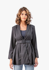 2233028- Belted Coat & Jacket - Montania Shop