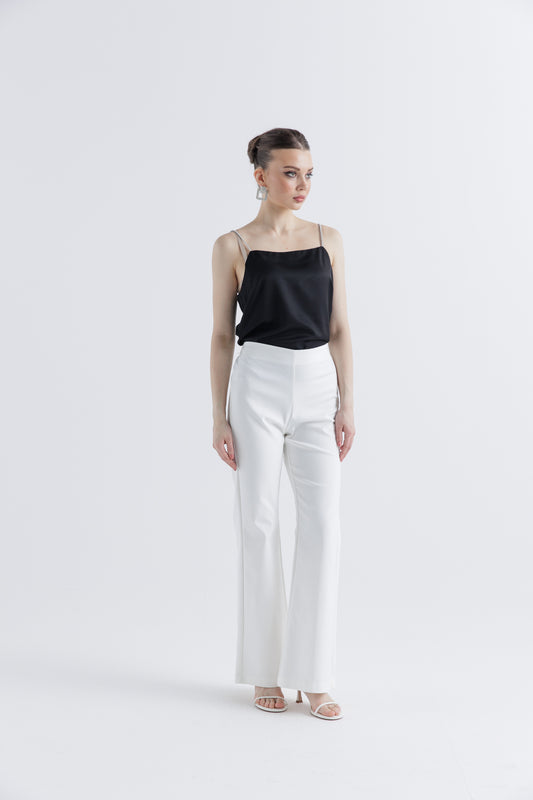 Sophisticated Tailored Flared Pants