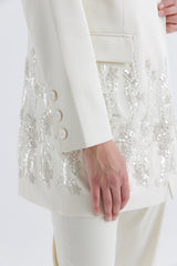 Embellished Luxe Blazer – A Statement of Elegance