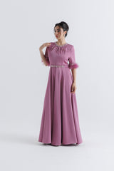 Ethereal Elegance Embellished Maxi Dress