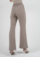 Side Embellished Straight-Leg Trousers\بنطال مستقيم مزخرف من الجانبين