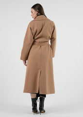 Double-Breasted Wool-Blend Maxi Coat\عم يسكام جودزم ردصلا نم جيزم ف