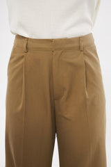 Formal Solid Straight Leg Trouser