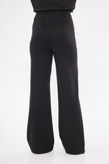 Formal Solid Straight Leg Trouser