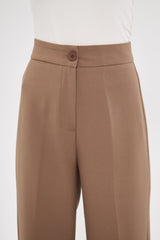 Formal Solid Straight Leg Trouser