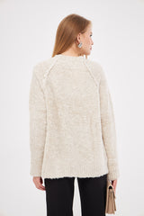 Soft Textured Knit Sweater