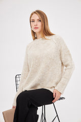 Soft Textured Knit Sweater