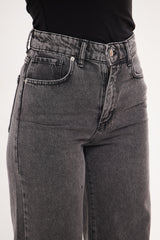 Straight Leg Solid Classic Denim Trouser