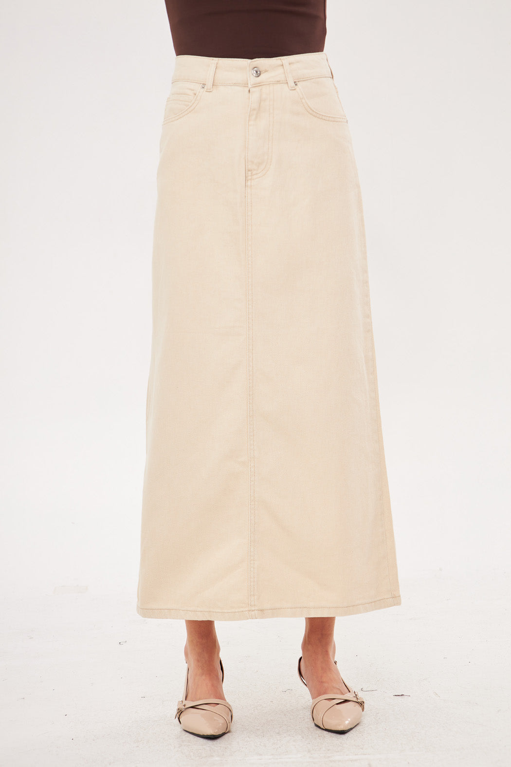 A-Line Maxi Skirt