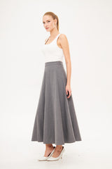 A-Line Maxi Skirt