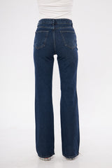 Wide Leg Classic Denim Jeans