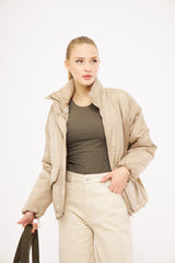 Utility Pocket Zip up Jacket with Modern Silhouette