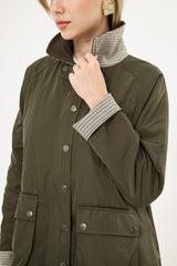 Bomber Solid Jacket with Front Pockets