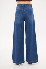 Wide Leg Classic Denim Jeans