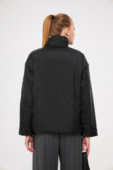 Utility Pocket Zip up Jacket with Modern Silhouette