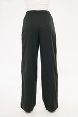 Straight Leg Solid Formal Trouser