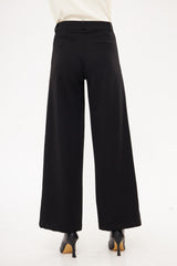 Formal Solid Straight Leg Trouser