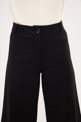 Formal Solid Straight Leg Trouser