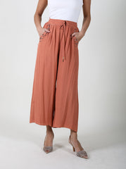 2204053- Elastic Waist Pants