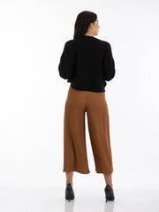 2204156- High Waist Wide Leg Pants