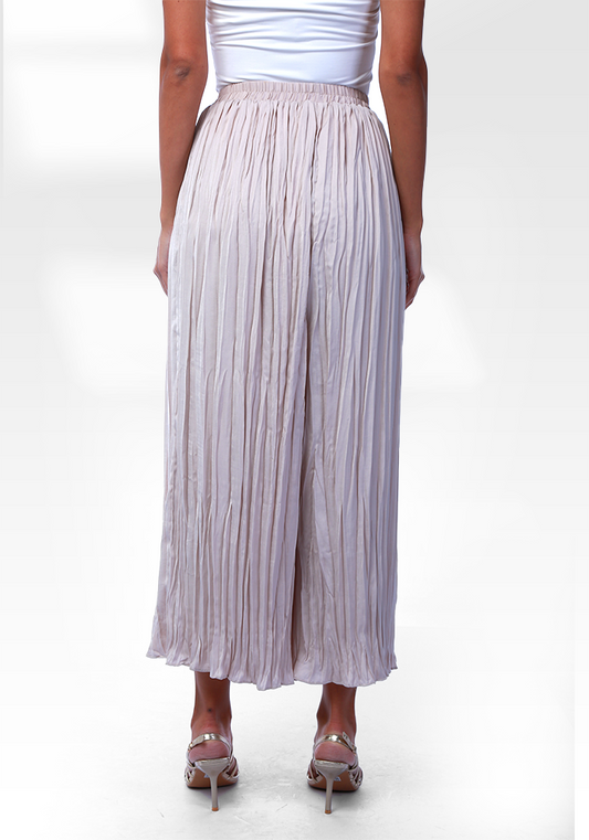 2305003- Pleated Wide Leg Pants