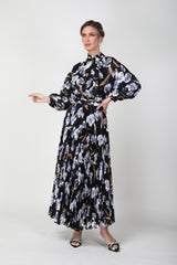 2343010- Bow Tie Maxi Dress