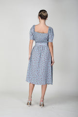 2306011- Smoke chambray Dress